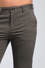 Ανδρικό Παντελόνι Chino Υφασμάτινο MASSARO Γκρι- Slim fit