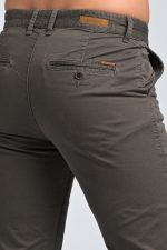 Ανδρικό Παντελόνι Chino Υφασμάτινο MASSARO Γκρι- Slim fit