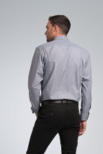 Γκρι Πουκάμισο PAPARAZZI χωρίς Τσεπάκι - Classic Fit