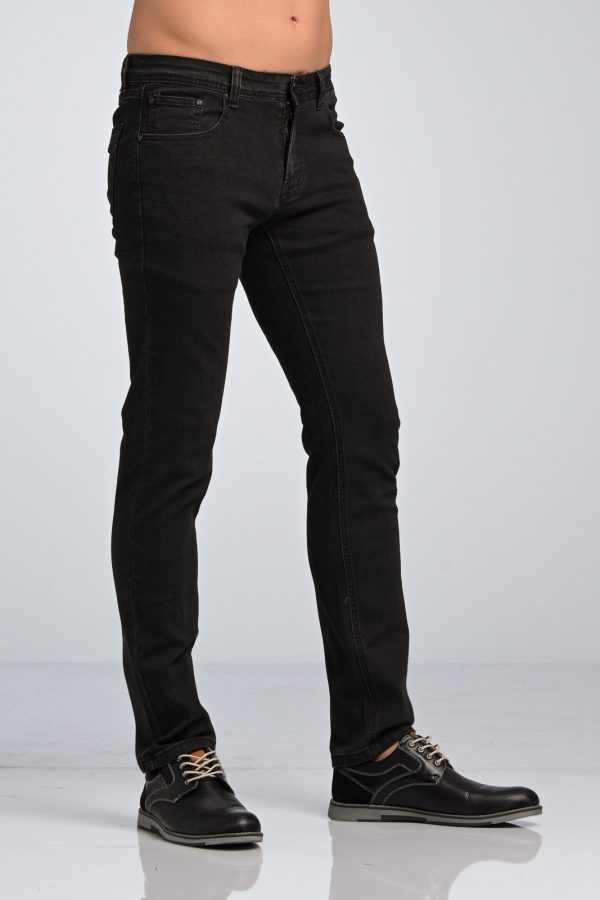 Casual Νεανικό Ανδρικό Μαύρο Ανδρικό Τζιν PAPARAZZI – Slim Fit για όλες τις ώρες