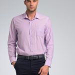 Μωβ Λιλά Πουκάμισο PAPARAZZI με Τσεπάκι - Classic Fit