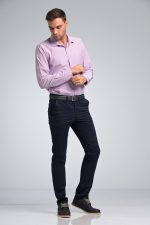 Μωβ Λιλά Πουκάμισο PAPARAZZI με Τσεπάκι - Classic Fit