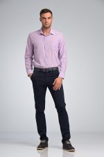 Μωβ Λιλά Πουκάμισο PAPARAZZI με Τσεπάκι - Classic Fit