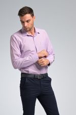 Μωβ Λιλά Πουκάμισο PAPARAZZI με Τσεπάκι - Classic Fit