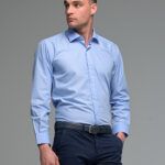 Μπλε Σιελ Ανοιχτόχρωμο Πουκάμισο PAPARAZZI με Τσεπάκι - Classic Fit