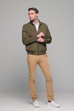 Αδιάβροχο Ανοιξιάτικο Ανδρικό Μπουφάν Πράσινο Χακί