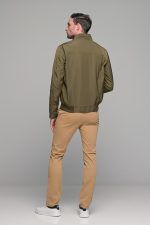Αδιάβροχο Ανοιξιάτικο Ανδρικό Μπουφάν Πράσινο Χακί