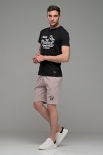 Φθηνή Καλοκαιρινή Σομόν Ανδρική Μακό Βερμούδα Αθλητική