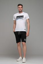 Μαύρη Ανδρική Μακό Βερμούδα Αθλητική Φθηνή Καλοκαιρινή