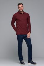 Denim ανδρικό τζιν massaro σκούρο μπλε με ελαστικό– Straight fit