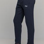 Μπλε ανδρικό παντελόνι φόρμας χωρίς λάστιχο