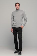 Aνδρικό γκρι ζιβάγκο βαμβακερό - regular fit