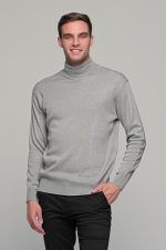 Aνδρικό γκρι ζιβάγκο βαμβακερό - regular fit