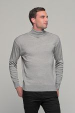 Aνδρικό γκρι ζιβάγκο βαμβακερό - regular fit