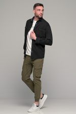 Oversized ανδρικό t-shirt λευκό με στάμπα "Don't waste culture" - Image 9