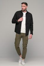 Oversized ανδρικό t-shirt λευκό με στάμπα "Don't waste culture" - Image 8