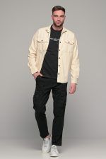 Oversized ανδρικό t-shirt μαύρο με στάμπα "Don't waste culture"