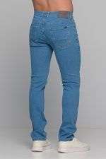 Καλοκαιρινό Ανδρικό Ανοιχτόχρωμο Τζιν Massaro Παντελόνι με Ελαστικό– Straight Fit - Image 5