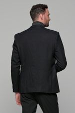Μαύρο σακάκι ανδρικό AM- slim fit - Image 7