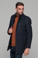 Ταμπά βελουτέ ανδρικό πλεκτό MS με φερμουάρ - Image 10