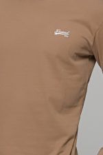 Κάμελ ανδρική μακρυμάνικη μπλούζα με στάμπα Freeland - Image 2