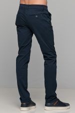Χειμερινό ανδρικό chino παντελόνι NT μπλε - Slim fit - Image 5