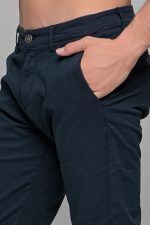 Χειμερινό ανδρικό chino παντελόνι NT μπλε - Slim fit - Image 2