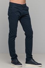 Χειμερινό ανδρικό chino παντελόνι NT μπλε - Slim fit