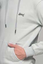 Ανδρικό φούτερ γκρι του πάγου FR με κουκούλα - Image 5