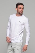 Λευκή ανδρική μακρυμάνικη μπλούζα με στάμπα Freeland - Image 2