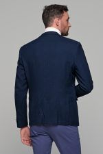 Μπλε σακάκι ανδρικό AM- slim fit - Image 5