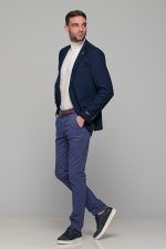 Μπλε σακάκι ανδρικό AM- slim fit - Image 7