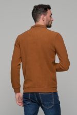 Ταμπά ανδρική μακρυμάνικη μπλούζα πόλο MS με κουμπιά βελουτέ - Image 5