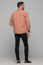 Oversized ροδακινί jacket πουκάμισο  – Loose Fit - Image 8