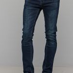 Ανδρικό Σκούρο Τζιν PAPARAZZI με Ξέβαμμα και Ελαστικό– Slim Fit