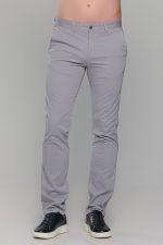 Καλοκαιρινό Ανδρικό Chino Παντελόνι MASSARO Light Grey - Slim fit - Image 3