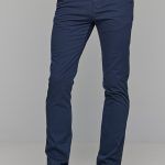 Καλοκαιρινό Ανδρικό Chino Παντελόνι MASSARO Μπλε- Slim fit