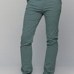 Καλοκαιρινό Ανδρικό Παντελόνι Chino Πράσινο MASSARO- Slim fit