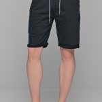 Ανδρική βερμούδα σε μαύρο χρώμα
