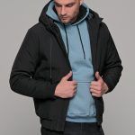 black-mauro-mayro-andriko-man-men-mpoufan-jacket-me-koukoula-boufan-mpoyfan-casual-kathimerino-winter-xeimvnas-xeimonas-zesto