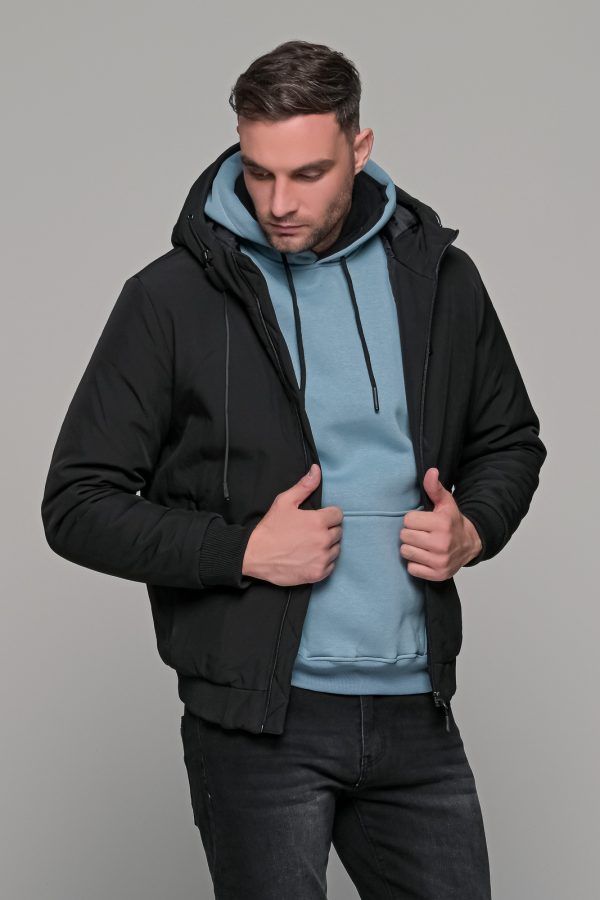black-mauro-mayro-andriko-man-men-mpoufan-jacket-me-koukoula-boufan-mpoyfan-casual-kathimerino-winter-xeimvnas-xeimonas-zesto