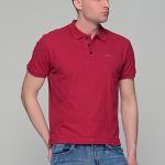 Κόκκινο Ανδρικό Πόλο Πικέ Μπλουζάκι FR - Regular Fit