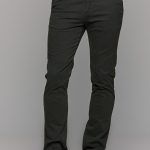 Chinos ανδρικό παντελόνι υφασμάτινο σε χρώμα σκούρο Πράσινο MASSARO - Slim fit