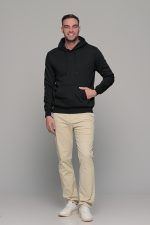 Μπεζ ανδρικό παντελόνι chino υφασμάτινο MASSARO - Slim fit - Image 8