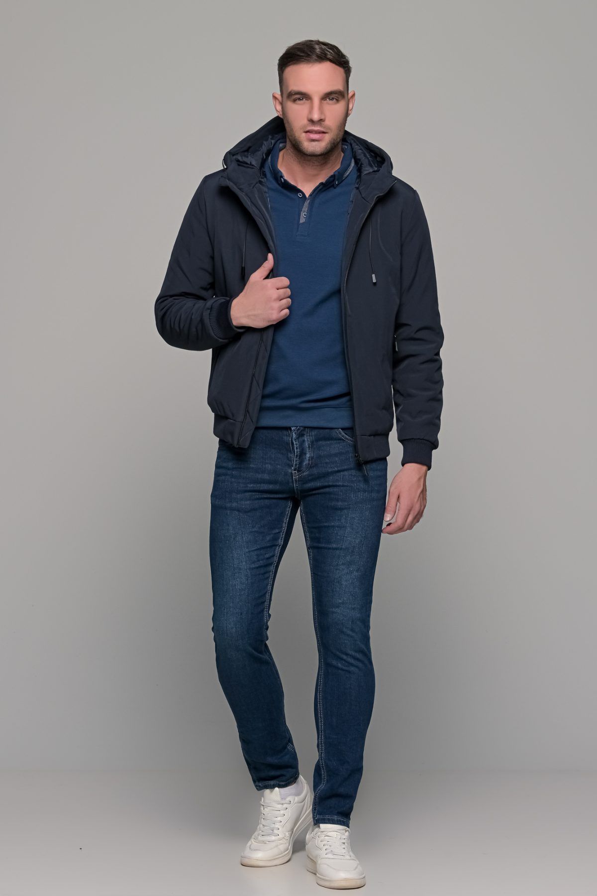 andriko-mple-polo-me-koympi-makry-maniki-με-μπουφαν