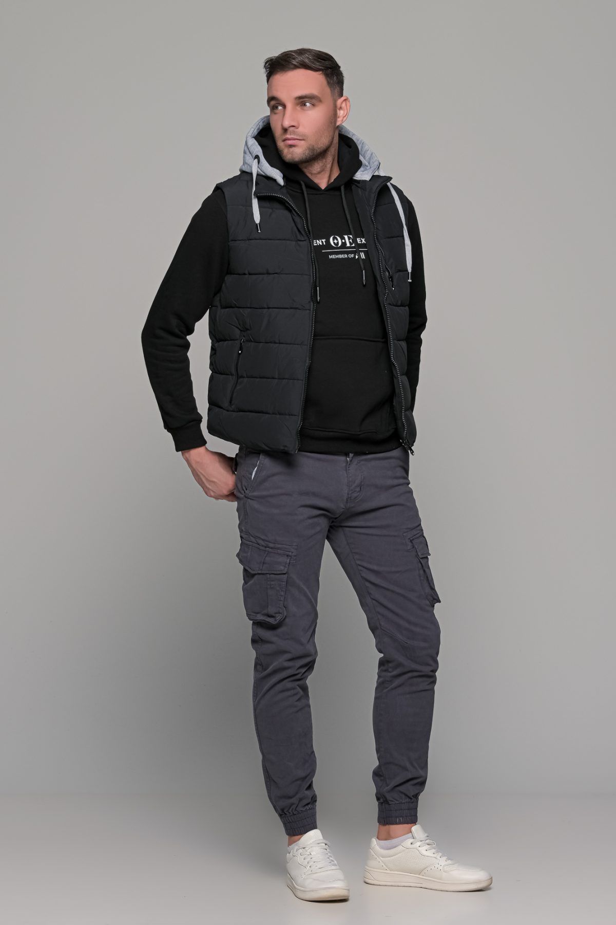 cargo-andriko-kargko-gkri-grey-anthraki-gri-mauro-casual-kathimerino-me-lastixo-sto -teleivma-me-tsepes (2)