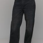 Μαύρο ανδρικό παντελόνι τζιν σε φαρδιά γραμμή Paparazzi – Baggy Fit