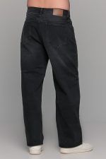 Μαύρο ανδρικό παντελόνι τζιν σε φαρδιά γραμμή Paparazzi – Baggy Fit - Image 5