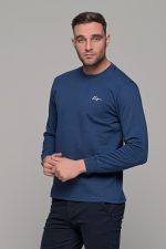 mplouza-fouter-t-shirt-kathimerino-casual-mple-blue-navy-laimokovi-andriko-makri-maniki-man-men (2)