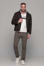 plekto-poylober-me-giaka-me fermouar-bambaki-cottom-sweater-knitting-casual-andriko-man-men-kathimerino-leyko-white-kafe-brown-beloyte-half-zipper (2)